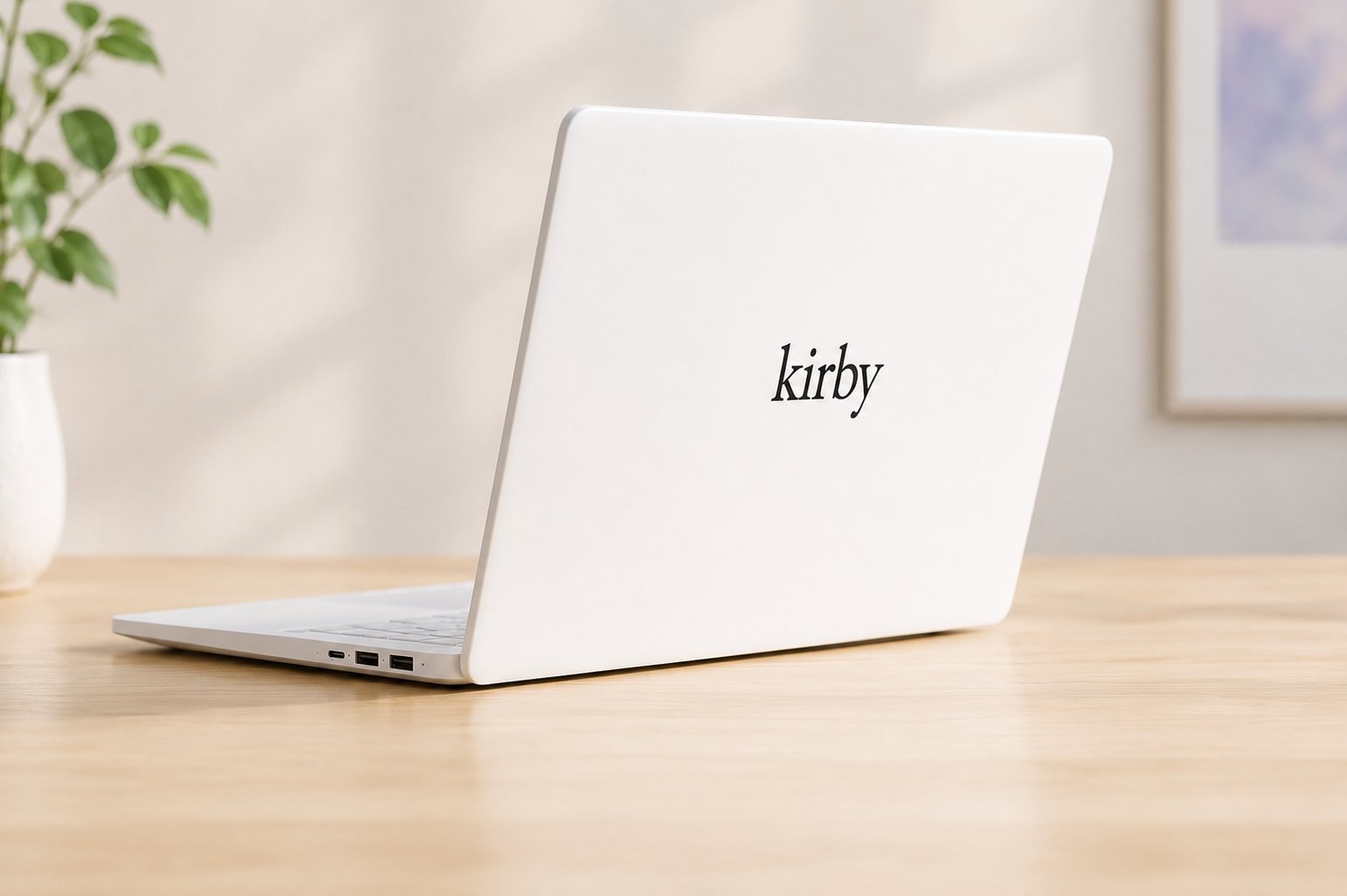 The Kirby laptop
